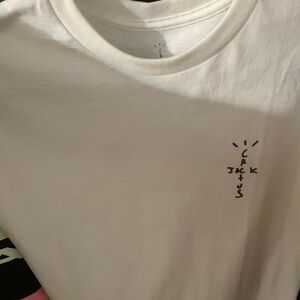 Travis Scott Cactus Jack White Tee